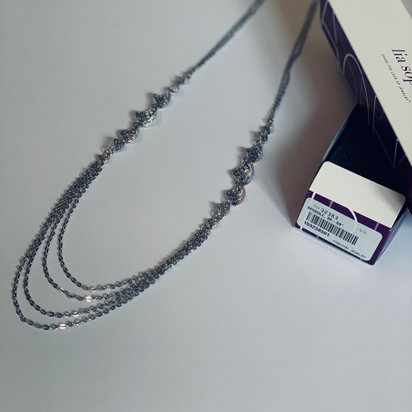 NWT Lia Sophia ‘Spindle’ Necklace - Picture 4 of 8